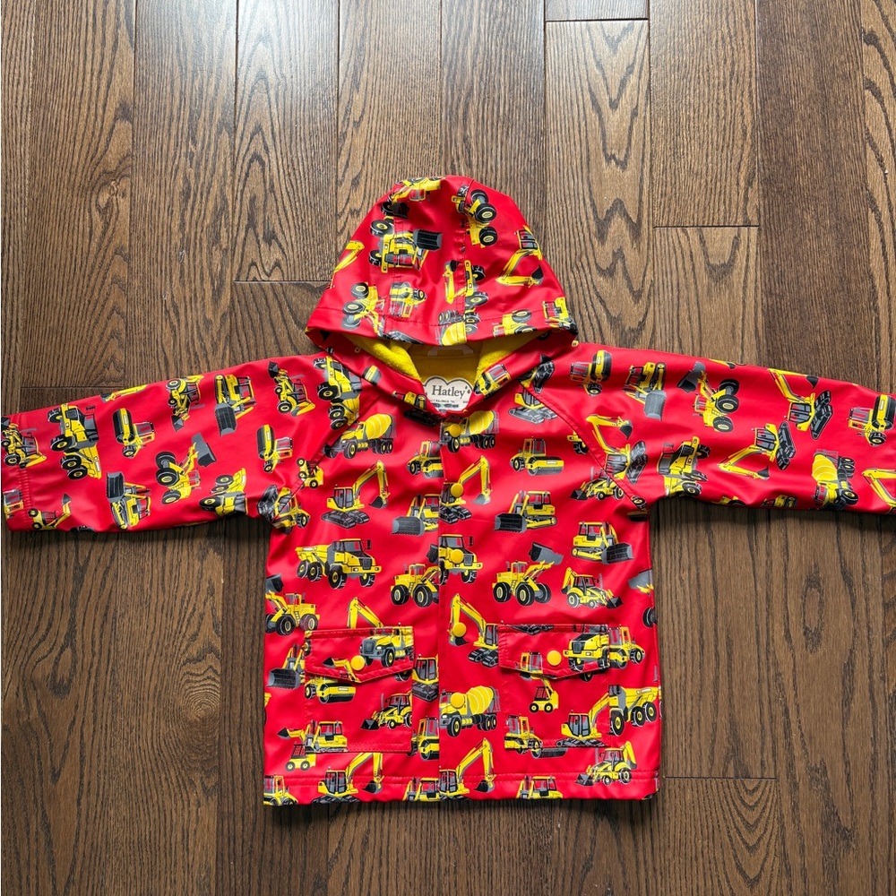 Hatley Red Construction Raincoat